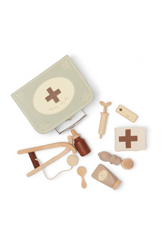 Toddler gift wooden doctors set by Konges Slojd 