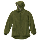 Olive boiled merino wool jacket