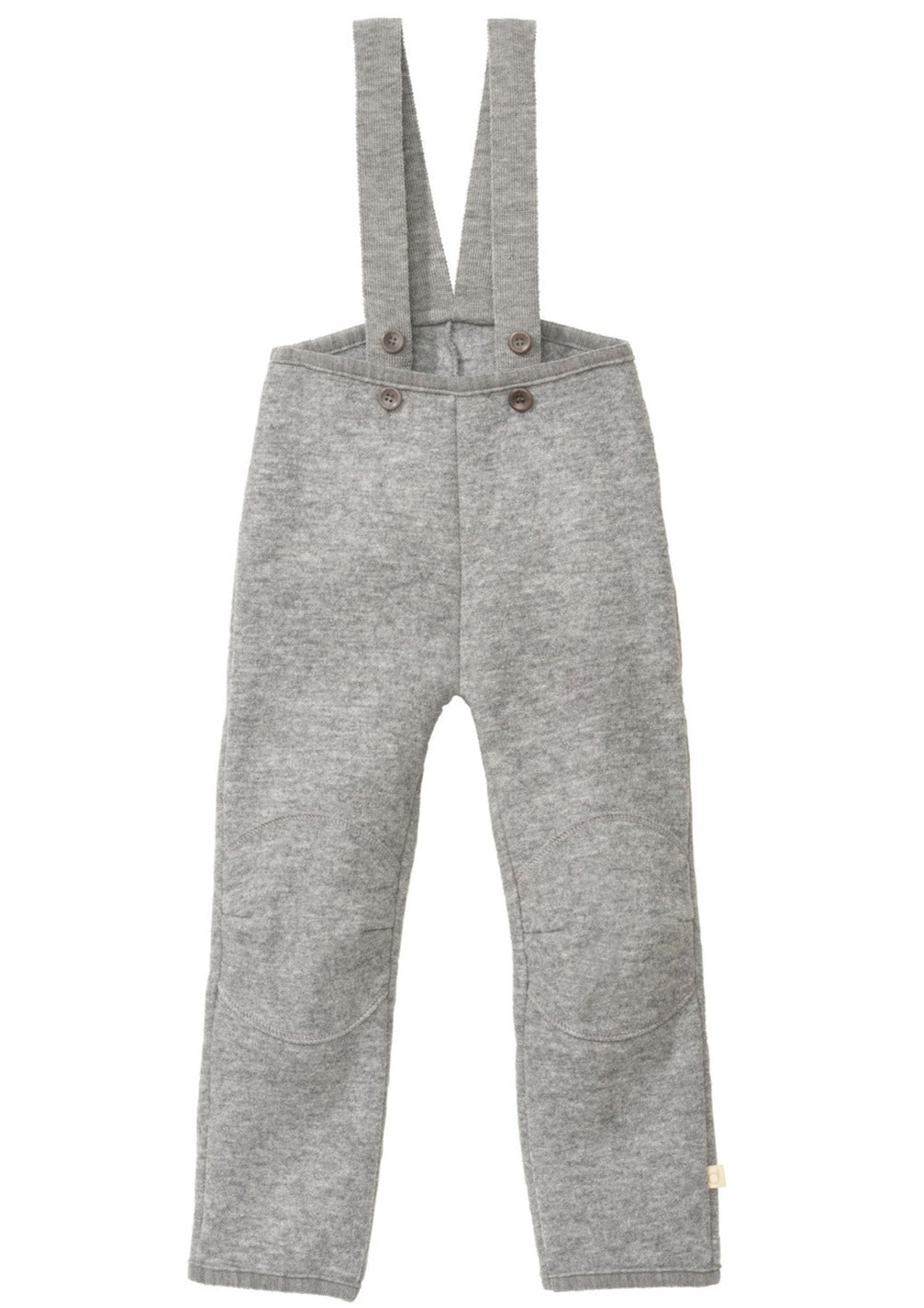 Disana Knitted Leggings, Light Grey - Pure Wool unisex (bambini)