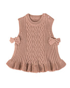 Toddler knitted vest