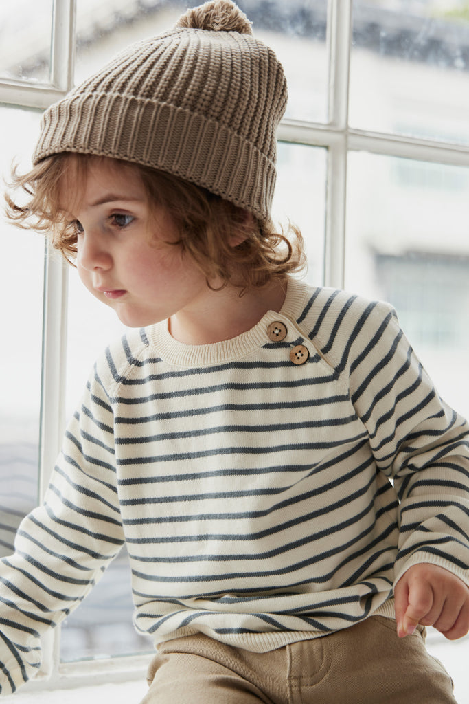 Toddler organic cotton sweater 