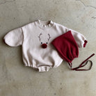 Baby Christmas bubble romper