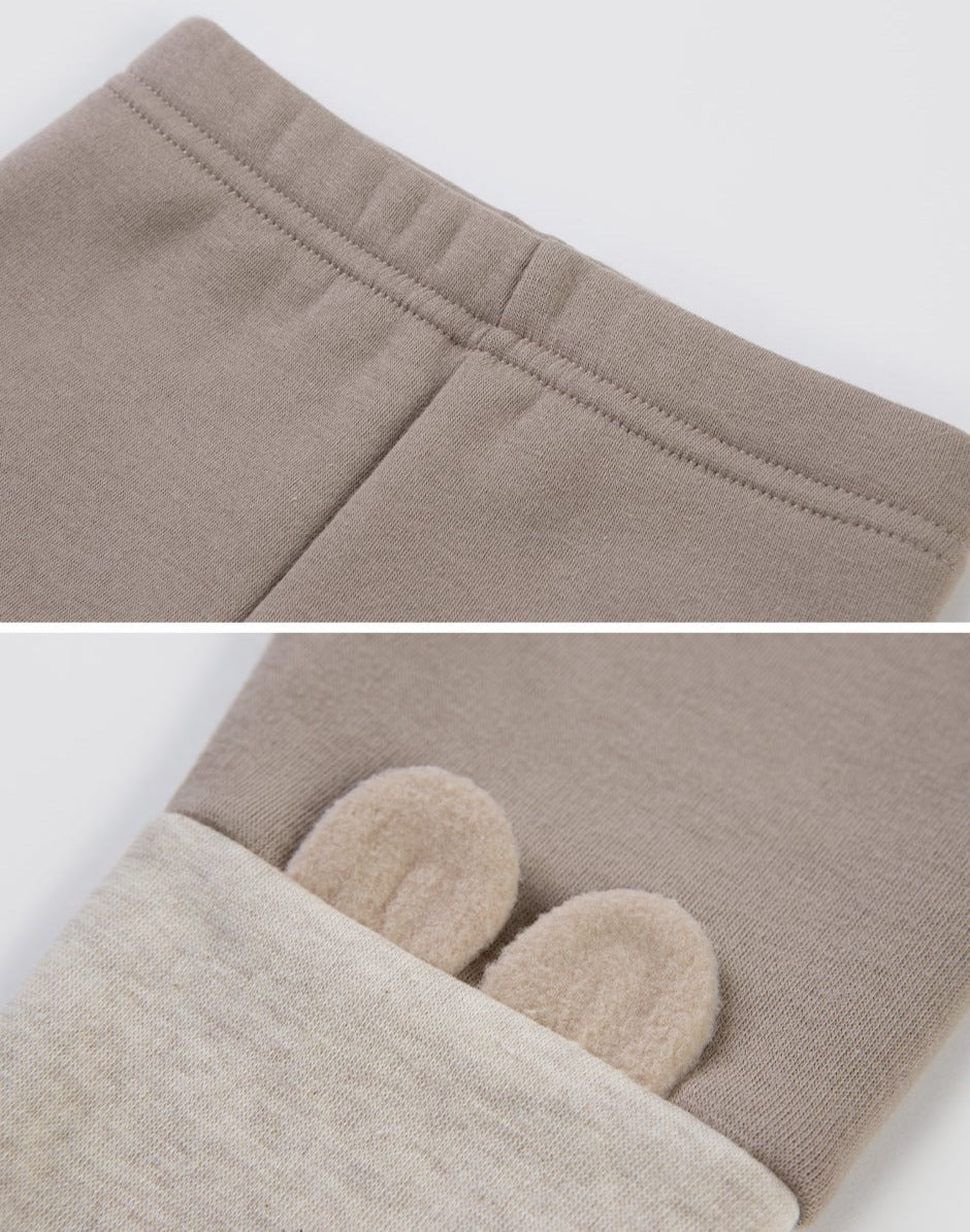 Basic winter Fleece Lined leggings (6M-4T)