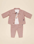 Arsène et Les Pipelettes - Toddler Denim clothes with stripe pattern