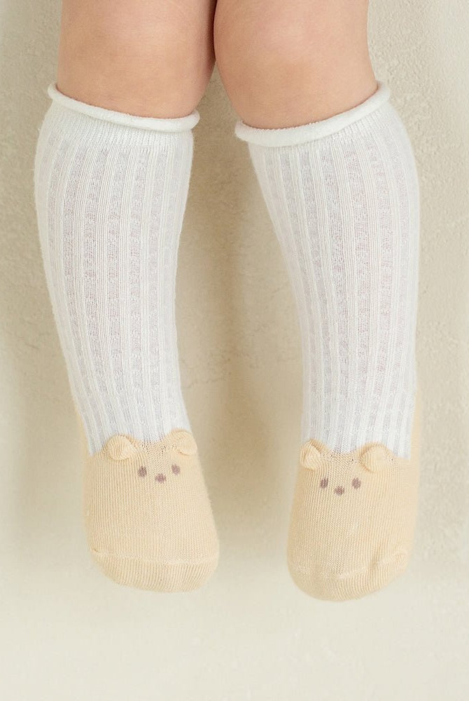 knee socks with cute mouse feet