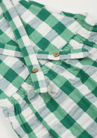 baby summer overall gingham